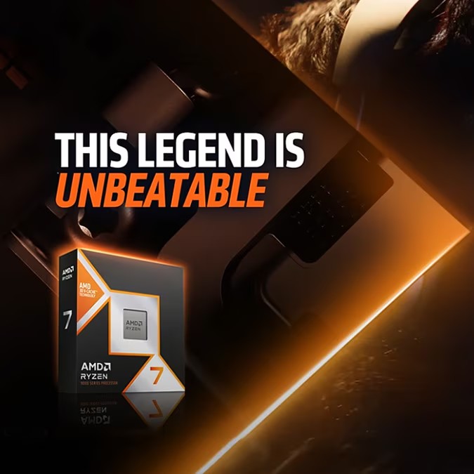 AMD Ryzen™ 7 9800X3D Desktop Processor - gallery image