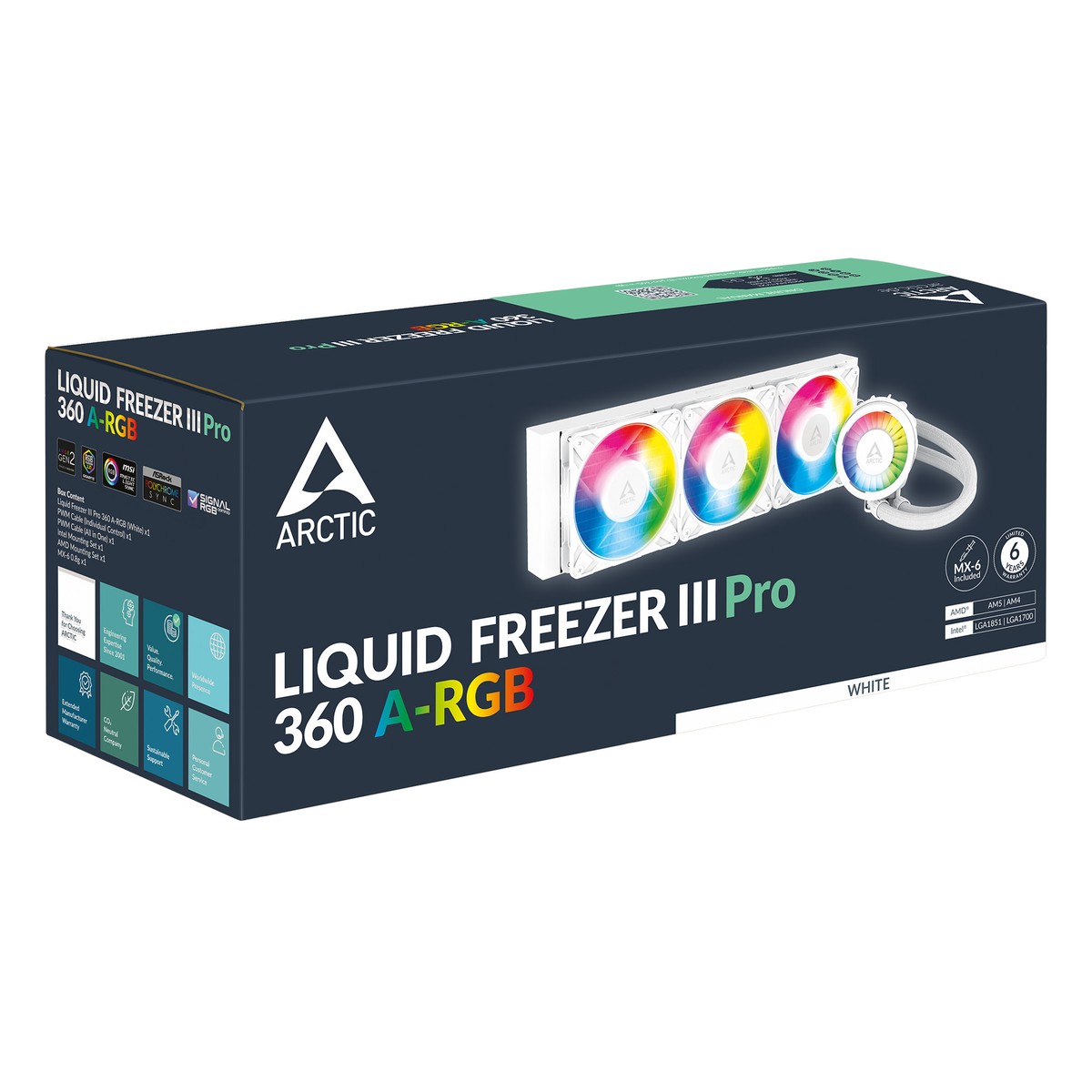 Liquid Freezer III Pro 360 A-RGB (White) - gallery image