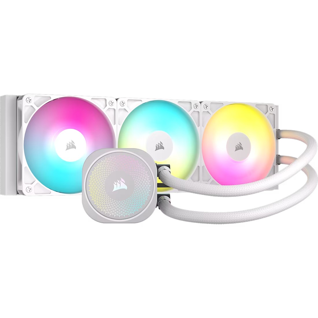 CORSAIR NAUTILUS 360 RS ARGB Liquid CPU Cooler – White