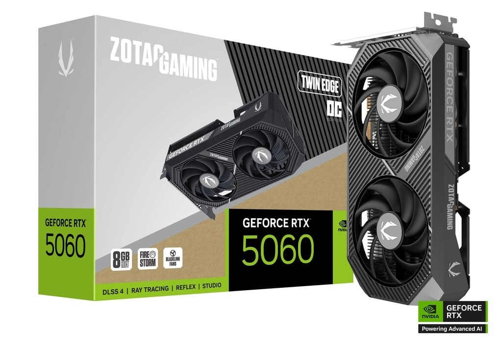 ZOTAC, NVIDIA ZOTAC GAMING GeForce RTX 5060 Twin Edge OC