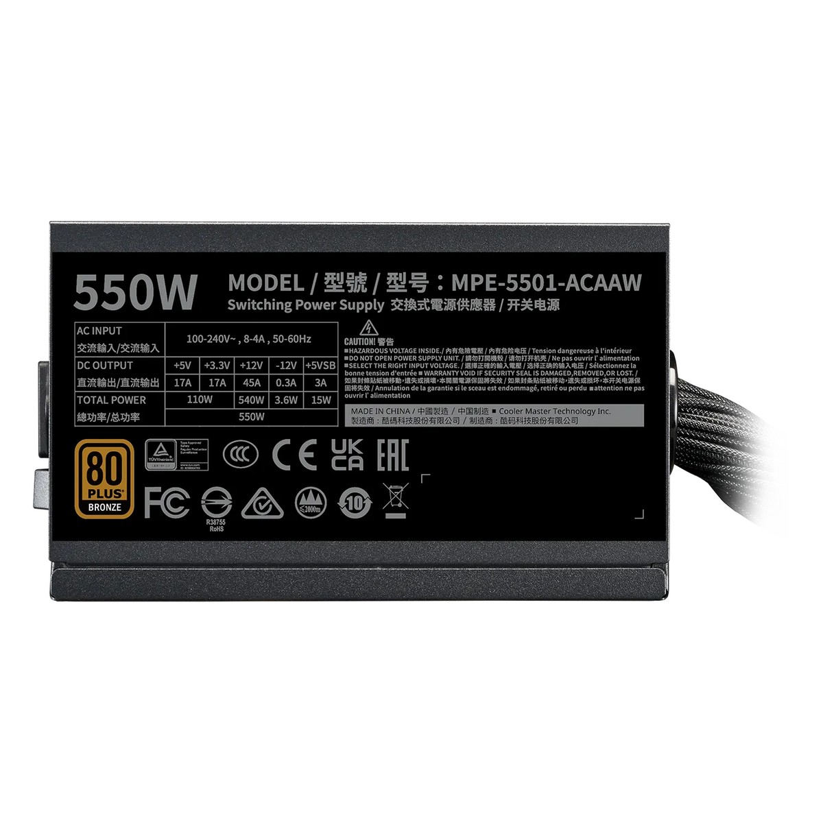 MWE Bronze 550 V3 - gallery image