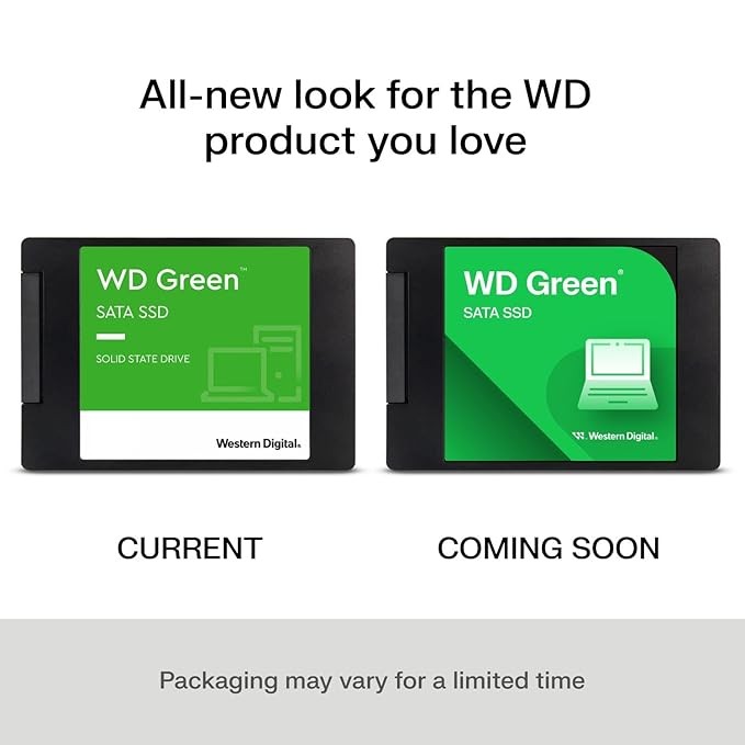 WD Green SATA SSD 2.5"/7mm cased - 250GB, 2.5-Inch - gallery image
